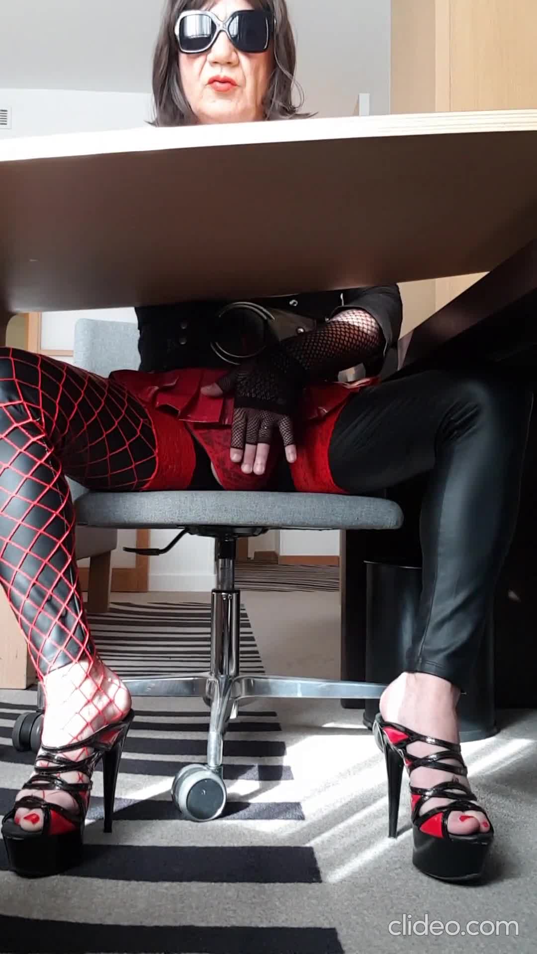 Come under my desk